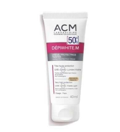 ACM DEPIWHITE M TEINTE SPF50+ CREME PROTECTRICE TEINTE NATURELLE 40 ML