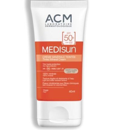 ACM MEDISUN CREME MINERAL TEINTE CLAIRE 40 ML